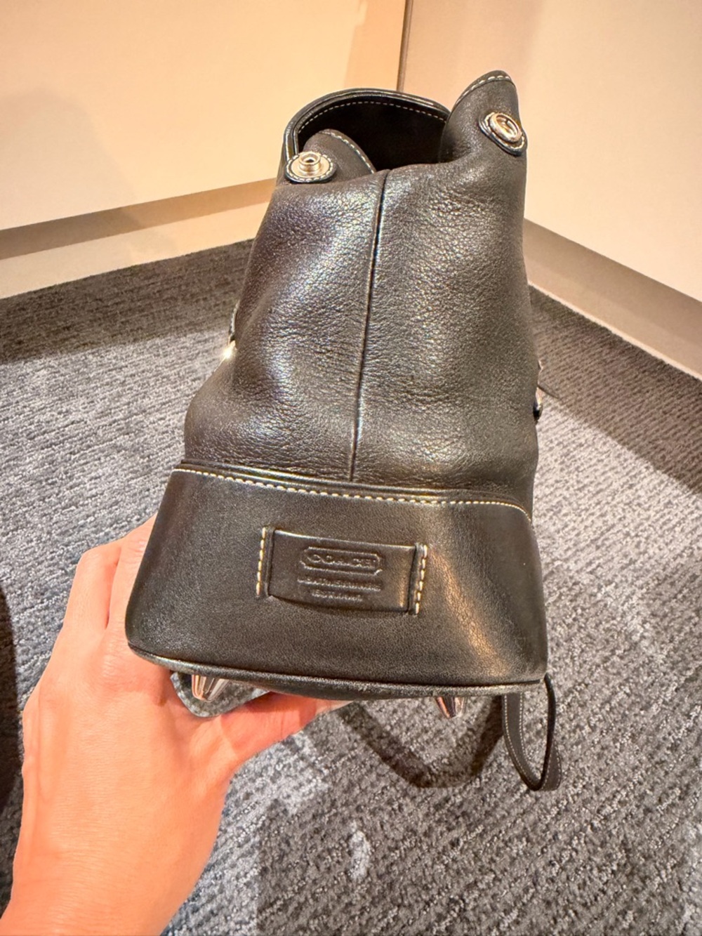 Coach Hampton Satchel (model 9268) - Picture 5 of 10